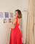 Vestido largo Rojo Yanay - MIYE COLLAZZO