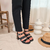 Sandalias Negro Mila - MIYE COLLAZZO