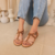 Sandalias Rosa Nude Coronita en internet