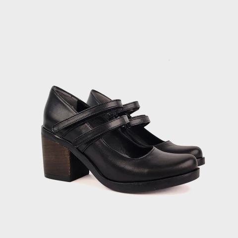 Guillerminas Dulce De Cuero Negro - comprar online