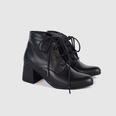 Botas Kuky De Cuero Negro - comprar online