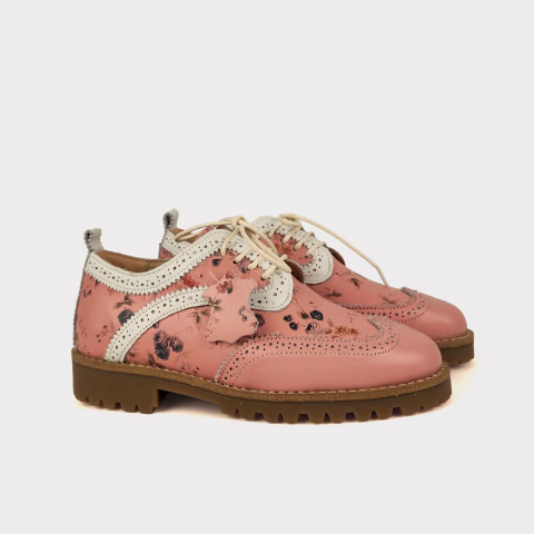 Abotinados Alonso De Cuero trio Rosa - comprar online