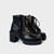 Botas Irene De Cuero Negro - MIYE COLLAZZO