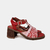Sandalias Rojo combinadas Teresita