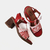Sandalias Rojo combinadas Teresita - comprar online