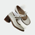 Guillerminas de Cuero Manteca Valentina - comprar online