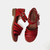 Sandalias Rojo Isabella - tienda online