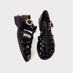 Sandalias Negro Jardinera - comprar online