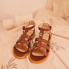 Sandalias de Cuero Suela Zaida - tienda online