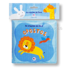 Arcakids Livro de Banho - A Criação de Deus - Opostos