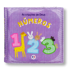 Arcakids Livro de Banho - A Criação de Deus - Números