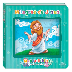 Arcakids Mundo Bíblico em Quebra Cabeça - Milagres de Jesus