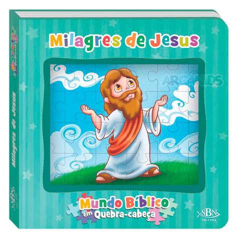 Arcakids Mundo Bíblico em Quebra Cabeça - Milagres de Jesus