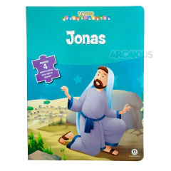 Arcakids Livro Quebra Cabeça - Jonas