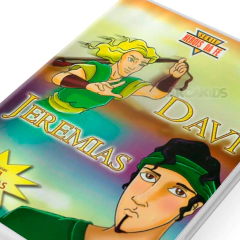 Arcakids DVD Heróis da Fé - Davi e Jeremias
