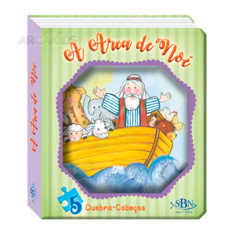 Arcakids Janelinhas Quebra Cabeça - A Arca de Noé
