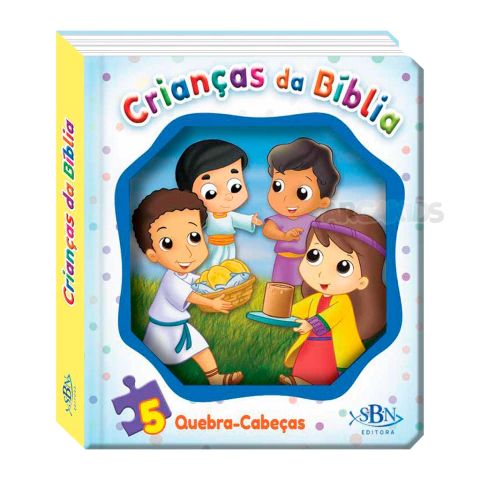 Arcakids Janelinhas Quebra Cabeça - Crianças da Bíblia
