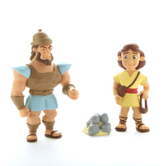 Boneco Golias e Davi - comprar online