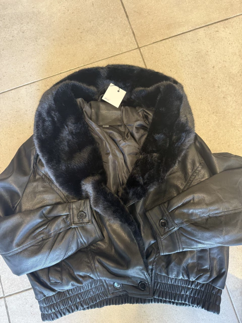 Campera bomber faux fur