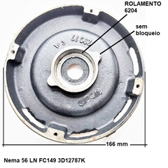 Flange Eberle Nema 56 LN FC149 3D12787K na internet