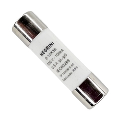 Fusível Cartucho Porcelana 10x38mm 0,5A gL/gG 10 peças - comprar online