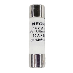 Fusível Cartucho Porcelana 14x51mm 50A Ultra Rápido 10 Peças - comprar online