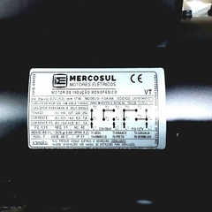 Motor Elétrico Monofásico 1 CV 4 Polos IP21 110/220V B3VT na internet