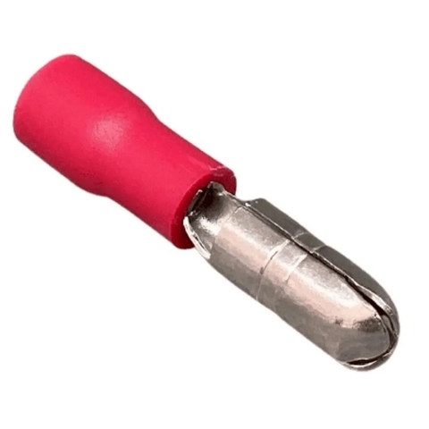 Terminal Pre Isolado Bala Bullet Macho 0,50-1,50 mm² Vermelho - comprar online