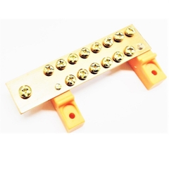 Barramento Cobre 100A 1x1/16x14(P) Neutro ou Terra - comprar online