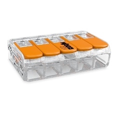 Conector Emenda Compacto 221-415 4mm² Wago