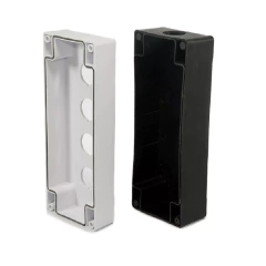 Caixa p/ Botoeira Plástica 4 Furos 22mm BX1/4G - comprar online