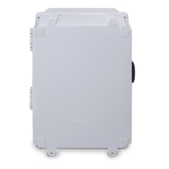 Caixa Plástica 280x180x140mm C/ Fecho C/ Placa de Montagem - loja online