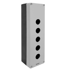 Caixa p/ Botoeira Plástica 5 Furos 22mm BX1/5G na internet