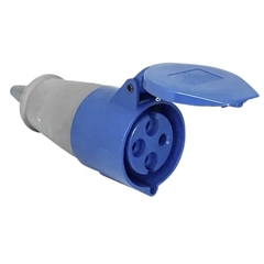 Acoplador IP44 32A 3p+t 220/240Vca Azul 9h ACS-4259 - comprar online
