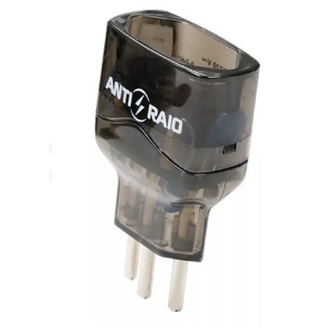 DPS Classe III Tomada 7,5kA 10A 127/220Vca Preto Fume - comprar online