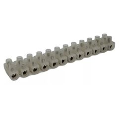 Conector Barra Polietileno 4mm² 24A 600V Branco Sindal 812 - comprar online