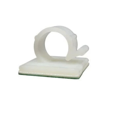 Fixador Clip Auto Adesivo 6 mm RA6 100 peças