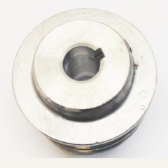 Polia Alumínio 2 Canais Perfil A 65mm Furo 5/8" 15,88mm na internet