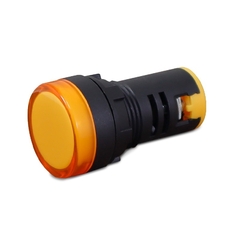 Sinaleiro Led 22mm 24Vca/Vcc Amarelo - comprar online