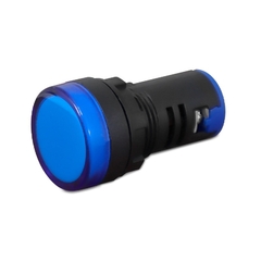 Sinaleiro Led 22mm 127/220Vca Azul - comprar online