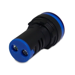Sinaleiro Led 22mm 127/220Vca Azul na internet