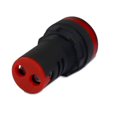 Sinaleiro Led 22mm 24Vca/Vcc Vermelho na internet