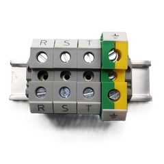 Bloco Conector Passagem Parafuso 35 mm² RST/Terra - comprar online