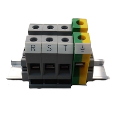 Bloco Conector Passagem Parafuso 35 mm² RST/Terra na internet