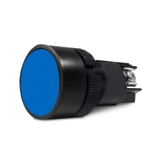 Botão Comando Monobloco 1 Contato Reversível Azul - comprar online