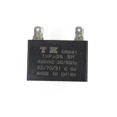 Capacitor Permanente CBB61 1,00 uf 450Vca Faston 10 Peças - comprar online