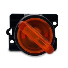 Comutador Iluminado 2 Posições Fixas 1NA Amarelo 24Vca/Vcc na internet