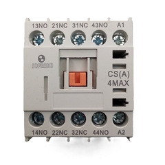 Contator Auxiliar Mini CSA4M 2NA + 2NF Comando 24VCA - comprar online