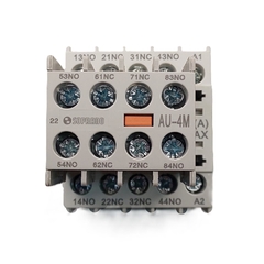 Contator Auxiliar Mini CSA8M 4NA + 4NF Comando 220VCA - comprar online