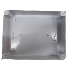 Caixa Plástica 255x200x80mm IP65 12 Furos Laterais Destac 41mm - loja online